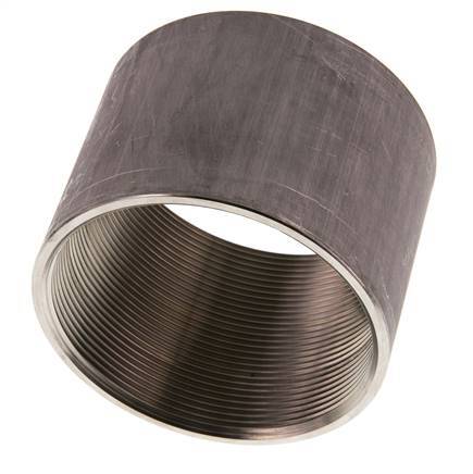Rp 3'' x 95mm Stainless steel Welding Socket 40 Bar DIN 2986 - 71mm