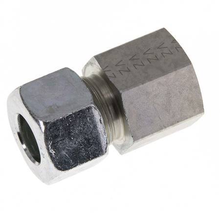 G 1/2'' x 16S Zinc plated Steel Straight Cutting Ring 400 Bar DIN 2353