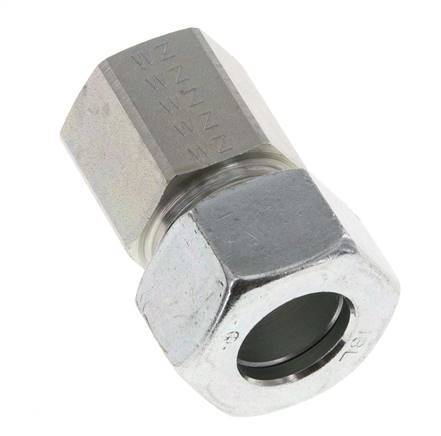 G 1/2'' x 18L Zinc plated Steel Straight Cutting Ring 315 Bar DIN 2353