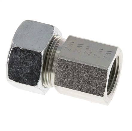 G 1/2'' x 18L Zinc plated Steel Straight Cutting Ring 315 Bar DIN 2353