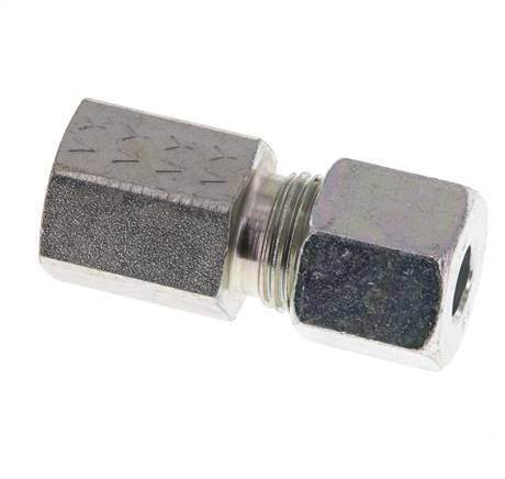 G 1/4'' x 8S Zinc plated Steel Straight Cutting Ring 630 Bar DIN 2353