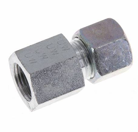 G 3/8'' x 10S Zinc plated Steel Straight Cutting Ring 630 Bar DIN 2353