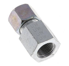 G 3/8'' x 10S Zinc plated Steel Straight Cutting Ring 630 Bar DIN 2353