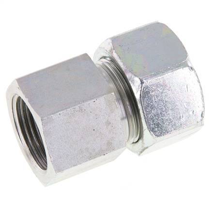 G 1'' x 25S Zinc plated Steel Straight Cutting Ring 400 Bar DIN 2353