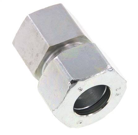 G 1'' x 25S Zinc plated Steel Straight Cutting Ring 400 Bar DIN 2353