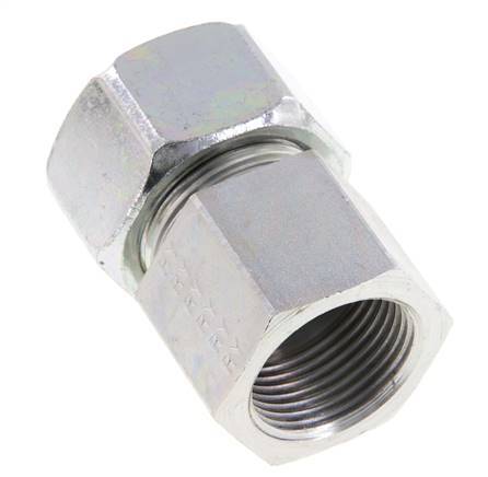 G 1'' x 25S Zinc plated Steel Straight Cutting Ring 400 Bar DIN 2353