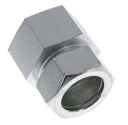 G 1 1/4'' x 35L Zinc plated Steel Straight Cutting Ring 160 Bar DIN 2353