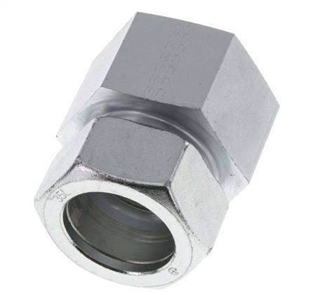 G 1 1/4'' x 35L Zinc plated Steel Straight Cutting Ring 160 Bar DIN 2353