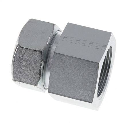 G 1 1/4'' x 35L Zinc plated Steel Straight Cutting Ring 160 Bar DIN 2353