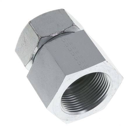 G 1 1/4'' x 35L Zinc plated Steel Straight Cutting Ring 160 Bar DIN 2353