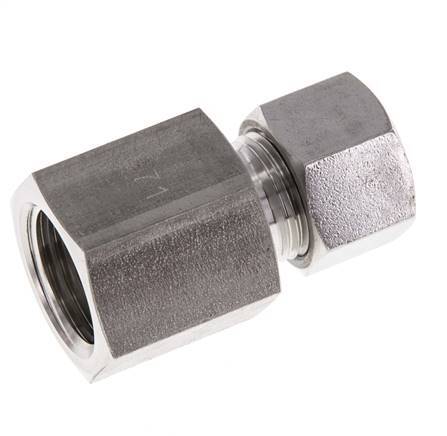 G 1/2'' x 12L Stainless steel Straight Cutting Ring 315 Bar DIN 2353