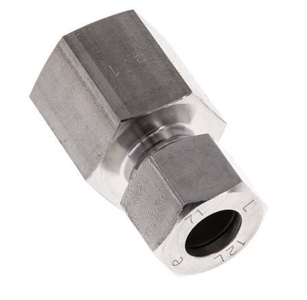 G 1/2'' x 12L Stainless steel Straight Cutting Ring 315 Bar DIN 2353