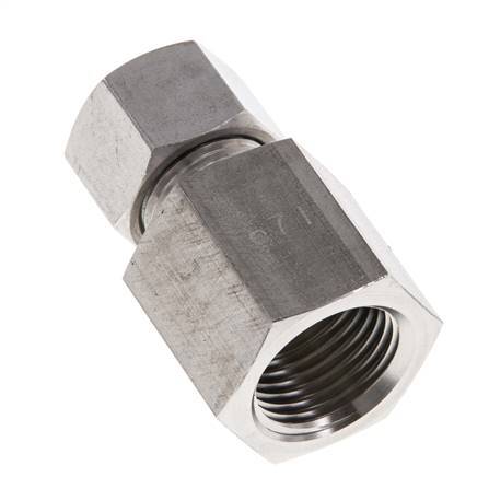 G 1/2'' x 12L Stainless steel Straight Cutting Ring 315 Bar DIN 2353