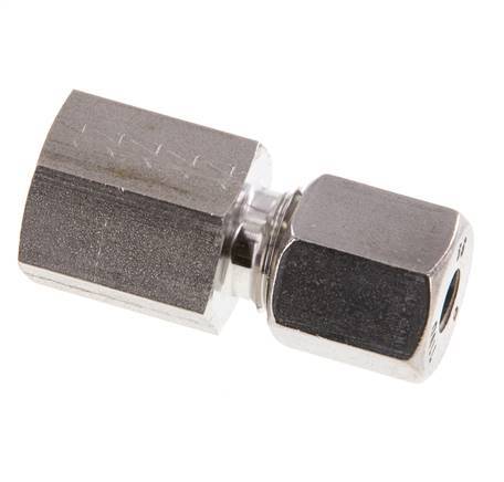 G 1/4'' x 6S Stainless steel Straight Cutting Ring 630 Bar DIN 2353