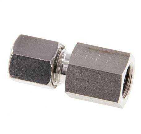 G 1/4'' x 6S Stainless steel Straight Cutting Ring 630 Bar DIN 2353