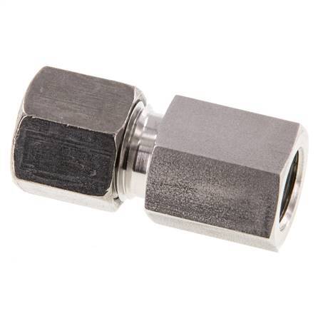 G 1/4'' x 8S Stainless steel Straight Cutting Ring 630 Bar DIN 2353