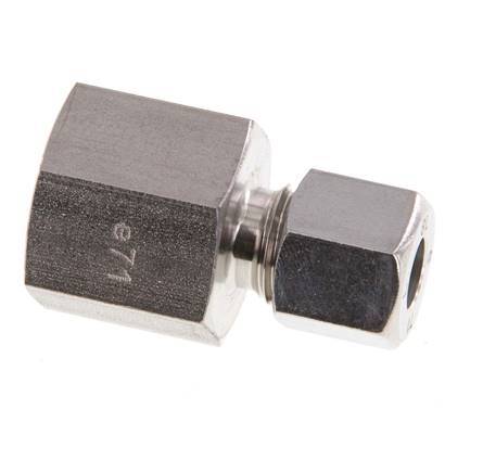 G 3/8'' x 8L Stainless steel Straight Cutting Ring 315 Bar DIN 2353