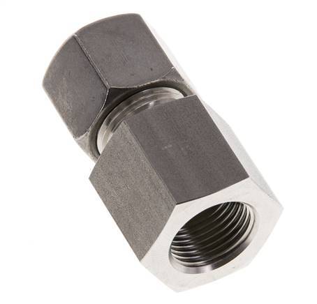 G 3/8'' x 10S Stainless steel Straight Cutting Ring 630 Bar DIN 2353