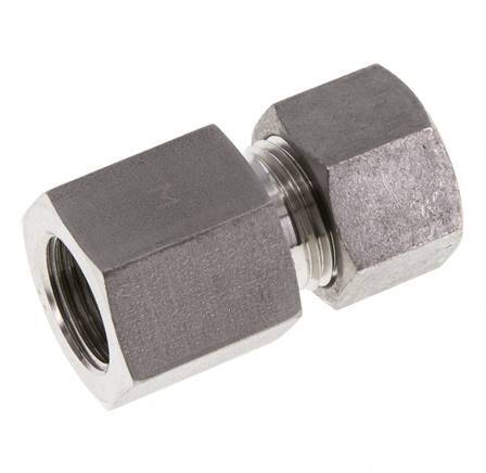 G 3/8'' x 12L Stainless steel Straight Cutting Ring 315 Bar DIN 2353