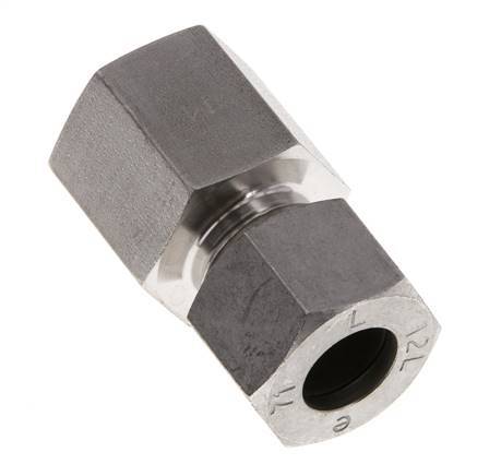 G 3/8'' x 12L Stainless steel Straight Cutting Ring 315 Bar DIN 2353