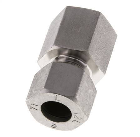 G 3/8'' x 12L Stainless steel Straight Cutting Ring 315 Bar DIN 2353