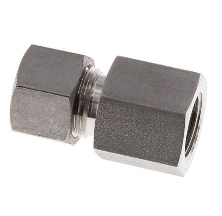 G 3/8'' x 12L Stainless steel Straight Cutting Ring 315 Bar DIN 2353