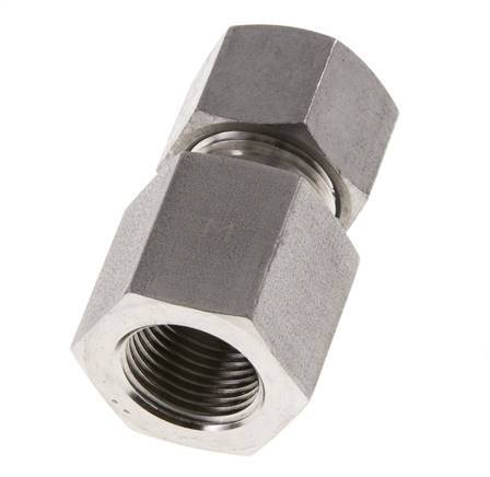 G 3/8'' x 12L Stainless steel Straight Cutting Ring 315 Bar DIN 2353