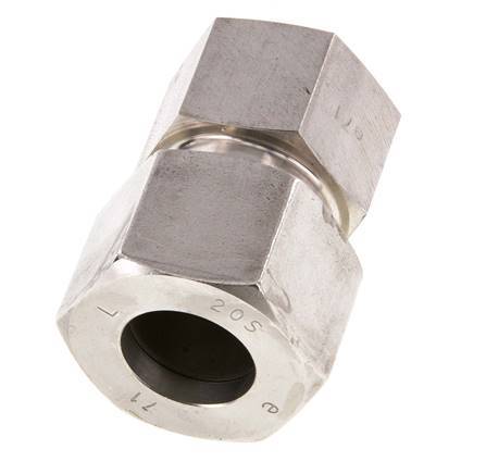 G 3/8'' x 20S Stainless steel Straight Cutting Ring 400 Bar DIN 2353