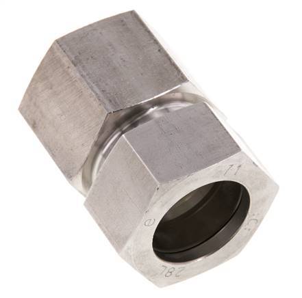 G 1'' x 28L Stainless steel Straight Cutting Ring 160 Bar DIN 2353