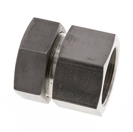 G 1 1/2'' x 42L Stainless steel Straight Cutting Ring 160 Bar DIN 2353