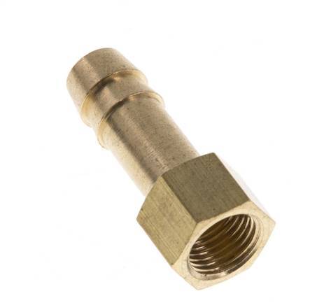 G 1/8'' x 8mm Brass Hose barb 16 Bar [2 Pieces]