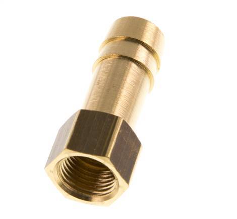 G 1/8'' x 9mm Brass Hose barb 16 Bar [2 Pieces]