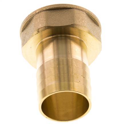 G 1 1/4'' x 32mm Brass Hose barb 16 Bar