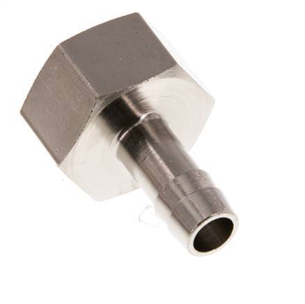 G 1/2'' x 9mm Nickel plated Brass Hose barb 16 Bar [2 Pieces]