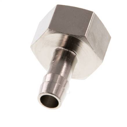 G 1/2'' x 9mm Nickel plated Brass Hose barb 16 Bar [2 Pieces]
