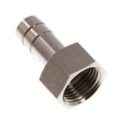 G 1/2'' x 13mm Nickel plated Brass Hose barb 16 Bar [2 Pieces]