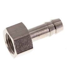 G 1/4'' x 8mm Nickel plated Brass Hose barb 16 Bar [5 Pieces]