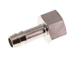 G 1/4'' x 8mm Nickel plated Brass Hose barb 16 Bar [5 Pieces]
