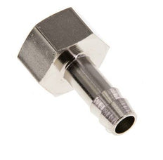 G 3/8'' x 8mm Nickel plated Brass Hose barb 16 Bar [2 Pieces]