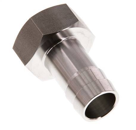 G 3/4'' x 19mm Stainless steel Hose barb 40 Bar