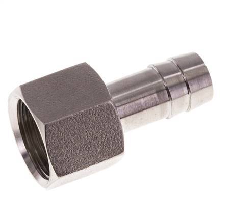 G 3/8'' x 10mm Stainless steel Hose barb 40 Bar