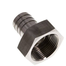 G 1 1/4'' x 25mm Stainless steel Hose barb 40 Bar