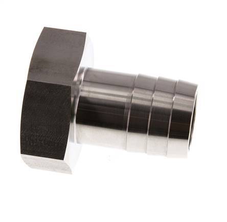 G 2'' x 38mm Stainless steel Hose barb 40 Bar