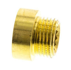G 1/2'' F/M Brass Extension DIN 3523 - 10 mm [2 Pieces]