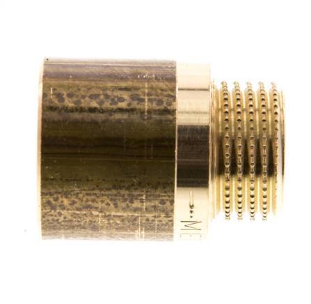 G 1/2'' F/M Brass Extension DIN 3523 - 25 mm