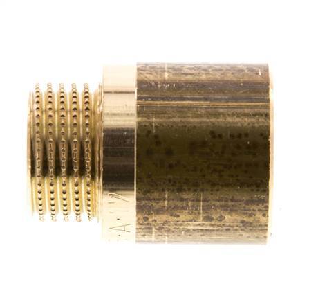 G 1/2'' F/M Brass Extension DIN 3523 - 25 mm