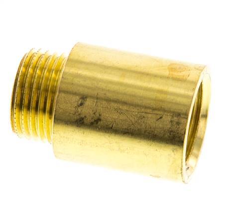G 1/2'' F/M Brass Extension DIN 3523 - 30 mm