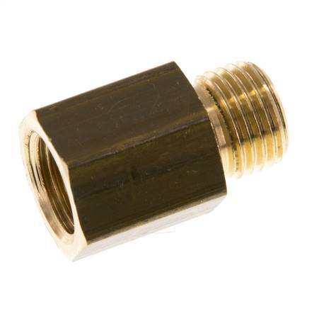 G 1/4'' F/M Brass Extension 16 Bar - 18 mm [2 Pieces]