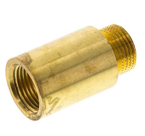 G 3/8'' F/M Brass Extension DIN 3523 - 30 mm [2 Pieces]
