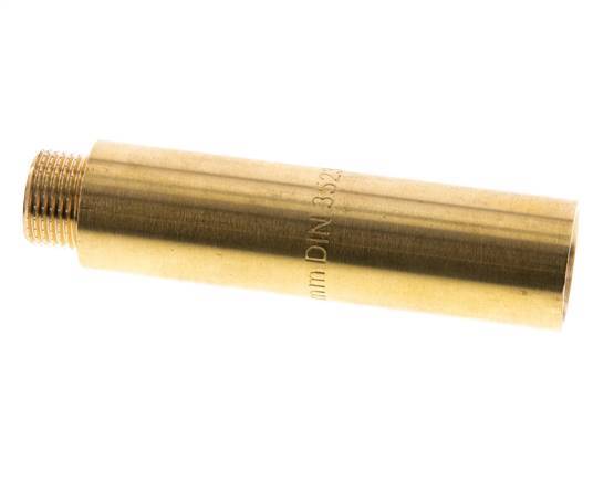 G 3/8'' F/M Brass Extension DIN 3523 - 80 mm